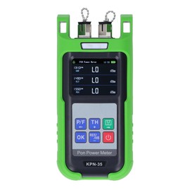 Optical Fiber Power Meter Handheld High Accuracy Mulit Function Fiber Optic Light Cable Tester with LED Display
