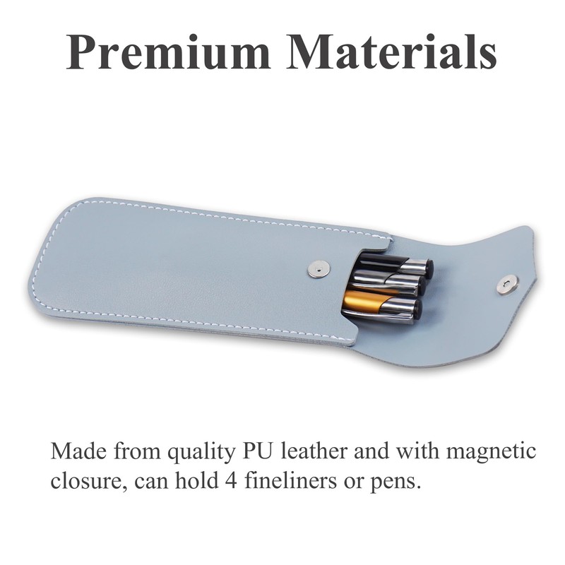 Czzmy Pen Holder Notebook, Pen Holder with Adjustable Elastic Band,