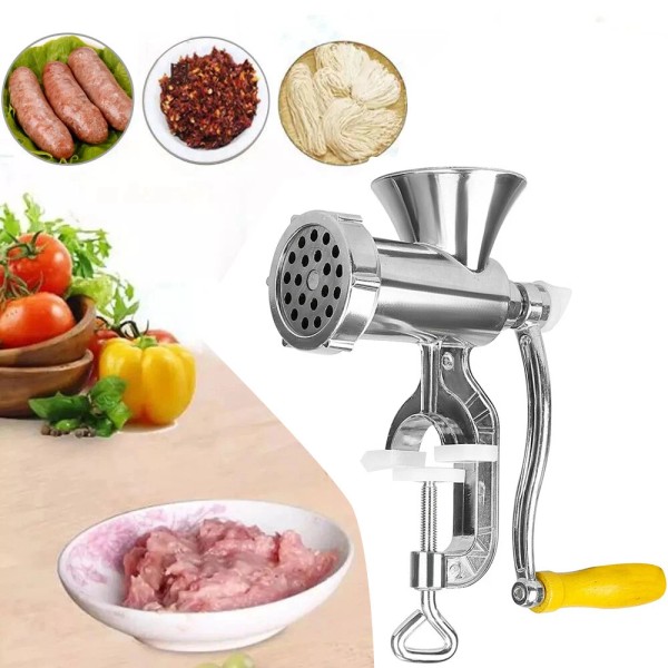 Unbranded Heavy Duty Manual Meat Grinder Mincer Stuffer Sausage Pasta