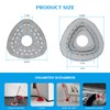 4 Pack Mop Heads Replacement Compatible with Vileda 1 Tank