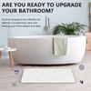 WICOLO Stone Bath Mat, Diatomaceous Earth Shower Mat Non Slip