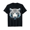 White Tiger Blue Eyes Wild Cat Animal T-Shirt