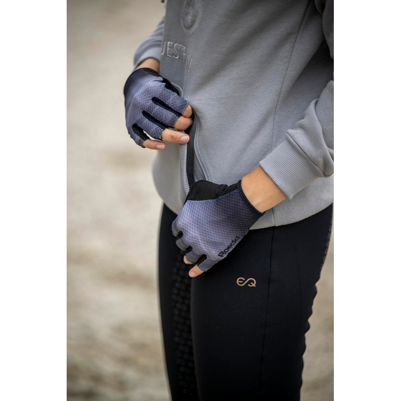 Roeckl Maremmano Sports Riding Gloves Leisure Summer Gloves Black 9.5