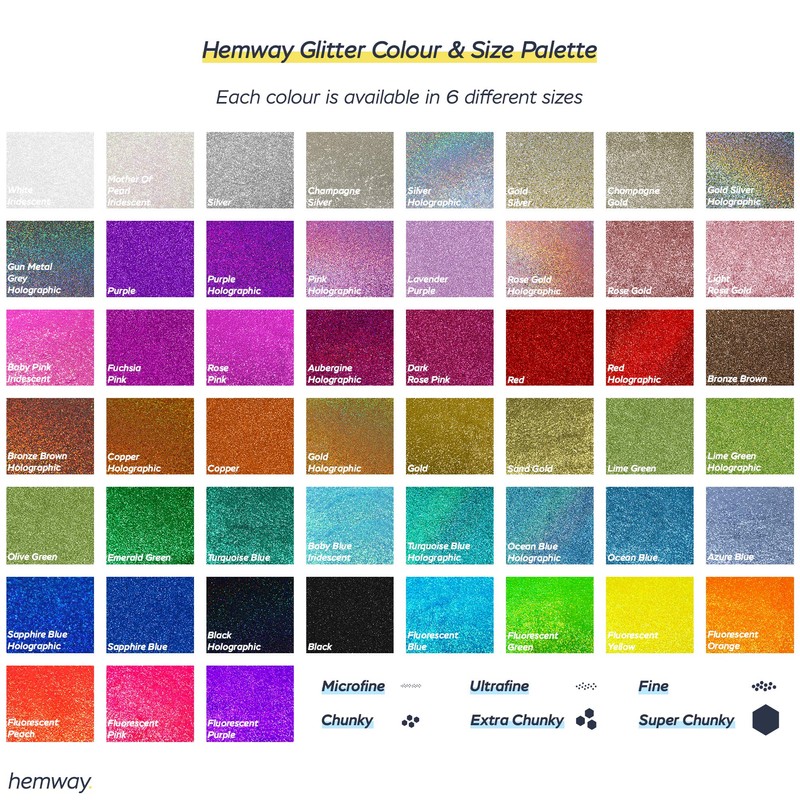 Glitter Grout Additive - No Size - 100G (Silver Holographic)