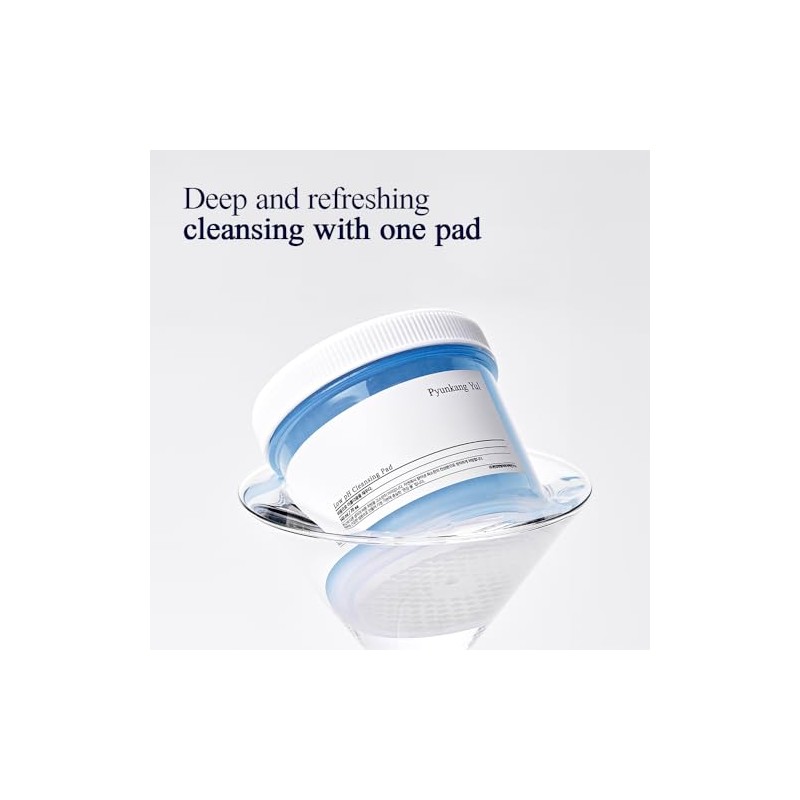PYUNKANG YUL Low pH Cleansing Pad, 140ml 70ea Hypoallergenic and