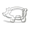 Keewah Pig Cookie Cutter Set - 5”,4”,3” - 3 Piece