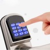 Left Hand Digital Keypad Door Lock Stainless Steel Electronic Keyless