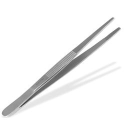 InstrumenteNRW Chef’s stainless steel meat/barbecue tongs, various lengths available., 11,5 cm, Silver