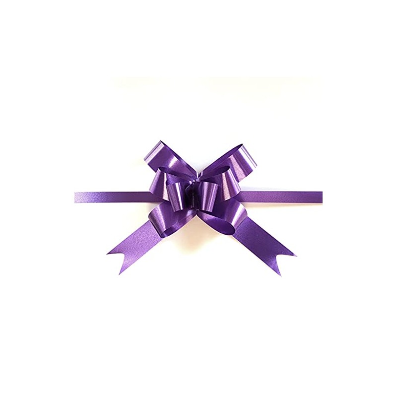 SHATCHI Large 50mm/5cm Ribbon Pull Bows for Party Wall, Gift