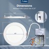 Amico 20 Pack 6 Inch 5CCT Ultra-Thin LED Recessed Ceiling