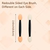 50PCS Disposable Eyeshadow Applicators,Sponge Tips Eye Shadow Applicator Sticks Double