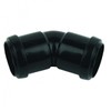 FloPlast Push-Fit Waste 135° (45°) Bend 32mm Black | Home