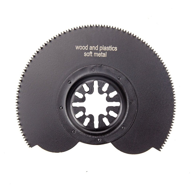 5 PCS Metal/Wood Universal Quick Release Oscillating Saw Blades, CBTONE