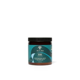 As I Am Bond Mask - 8 oz with ceramides, amla, and moringa for repairing, strengthening, and deeply nourishing hair.
