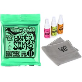 Ernie Ball 2229 Hyper Slinky Nickel Wound Electric Guitar Strings with