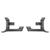 HECASA Pair Headlight Molding+Headlight Bracket Compatible with 2017-2019 Ford F150