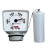 Adjustable Float Gauge for Oil/Fuel/Heating/Water - 1.1/2" With Backnut, Reversible