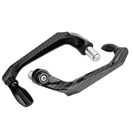 7/8 Inch Universal Motorcycles Handguards Handlebars Handguards Brush Bar Handle Protector Aluminium Alloy (Black)