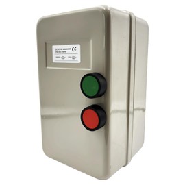Magnetic Electric Motor Starter Fit for Air Compressor Magnetic Electric Motor Switch Replacement for 220/240V 11KW 25-45AMP - 15 HP Single Phase Magnetic Switch Motor Starter