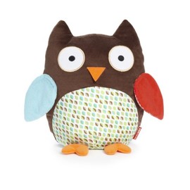 Skip Hop Treetop Friends Owl Nursery Toy Cushion