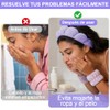 6 diademas skincare OVQZAW con muñequeras absorbentes de alta elasticidad