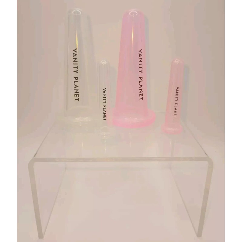 Vanity Planet Silicone Cupping Set For Face 4 Piece Set