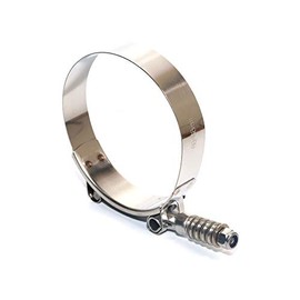LTI 1 Pack 3.15"-3.46" Spring Loaded T Bolt Clamp Constant Tension Full 304 Stainless Steel for 3" ID Hose (80mm-88mm)
