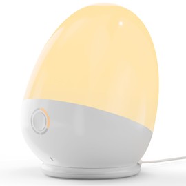 ZUZUKID Night Light for Kids, Baby Night Light with Touch Control, Feeding Timer, 3 Color Temperatures. Dimmable and Rechargeable Kids Night Light Up to 200H. Gifts for Baby Nursery Toddler