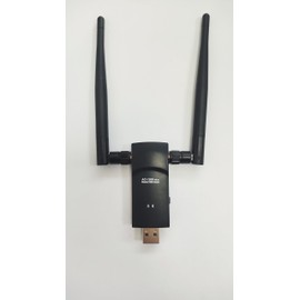 WiFi Adapter for Desktop PC AC1200 USB3.0 WiFi Adapter for Laptop, Dual Band 5Ghz/2.4Ghz PC WiFi Adapter Support Windows7/10/11