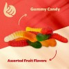iLike! Mini Gummy Worms Candy, Assorted Fruit Flavors, 1-Pound (Pack