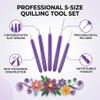 Paper Bead Roller Slotted Tool 12 Pack Paper Quilling Tools