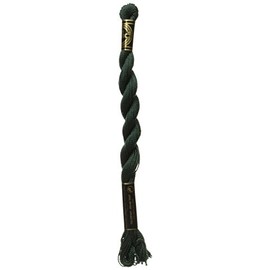 DMC 115 5-500 Pearl Cotton Thread, Very Dark Blue Green, Size 5