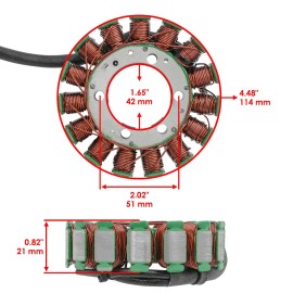Caltric Stator for Kawasaki Brute Force 750 KVF750 L KVF750G KVF750H KVF750J 4X4I 12-23