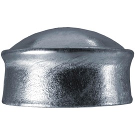 1-7/8" Chain Link Fence Post Cap - Use for 1-7/8" Outside Diameter Post/Pipe - Galvanized Steel Chain Link Post Cap (Each)
