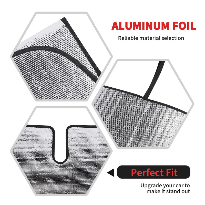 RT-TCZ Windshield Sunshade Sun Shade Heat Shield Window Sun Visor