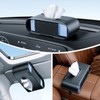 ULPOCMU Car Tissue Holder – Premium PU Leather Tissue Box