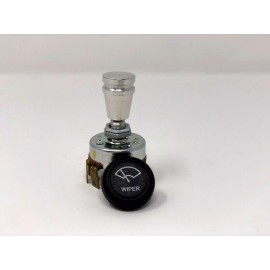Dolphin Gauges Universal Windshield Wiper Switch With Aluminum Dress Up Knob