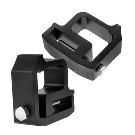 BUGUUYO Truck Cap Mounting Clamps Universal Mounting Clamps for Pickup Toppers and Camper Shells Black