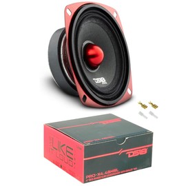 Set for DS 18 PRO-X4.4BMSL 1 midrange driver with a diameter of 10 cm and 100 mm, 4 inches, 100 watts rms and 200 watts max, impedance 4 ohms, sensitivity 89 dB spl, 1 piece + mounting probe