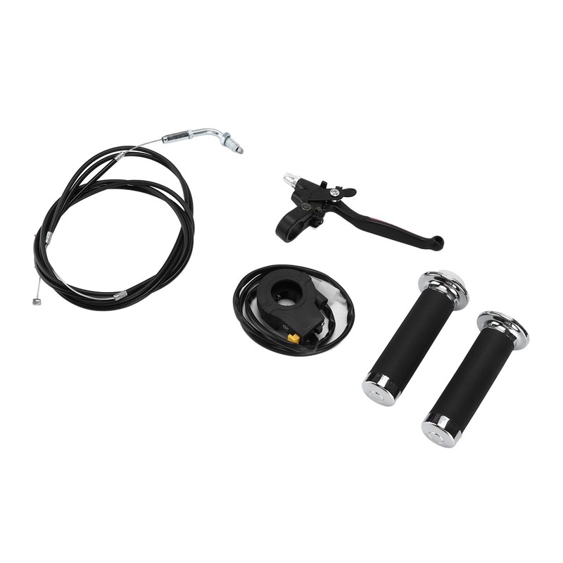 Throttle Clutch Handle Kit Waterproof Ergonomic Replacement for 49cc 60cc