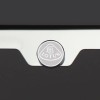 KA T304 Chrome Polished Lotus Laser Etched Engraved License Plate