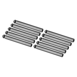 PATIKIL M3 Nylon Hex Standoff Screws Nuts, 1Set/50Pack PCB Male Female Threaded Kit for Motherboards, Computer Cases, Circuit Boards, Electronics (50mm+5mm, Black)