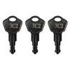 Niahm Sentry Safe Replacement Keys Model 1100-Codes 3A2 for Sentry