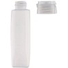 5 Pcs White 1 oz Travel Bottles Empty Refillable Toothpaste
