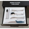 Cutlery Tray for Drawer with 4 or 5 Compartments with