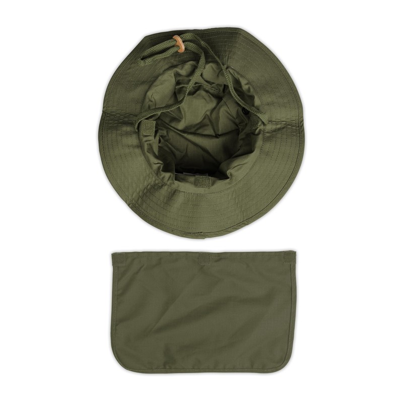 Miltec British Military Style Olive Drab Rip Stop boonie Hat