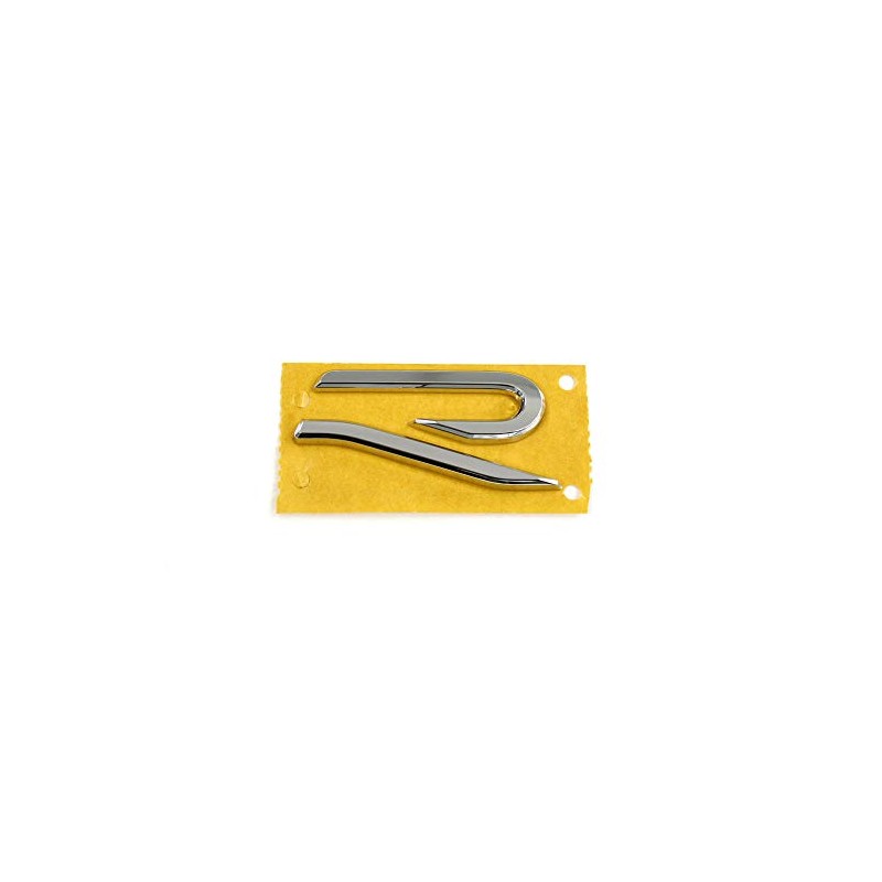 Volkswagen 2GA853675G2ZZ Lettering R Emblem Tuning Sport Logo Chrome Gloss