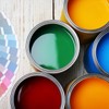 AKOLAFE 4 Pack 2 Quart Paint Cans with Lids &