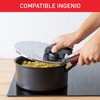 Tefal Ingenio Stainless Steel Drip Lid, Easy Storage, Multi Diameter,
