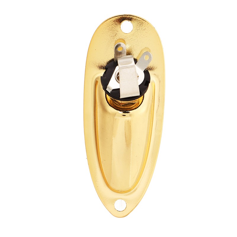 Boat Guitar Output Jack Gold Metal Electric Guitar Pickup Output